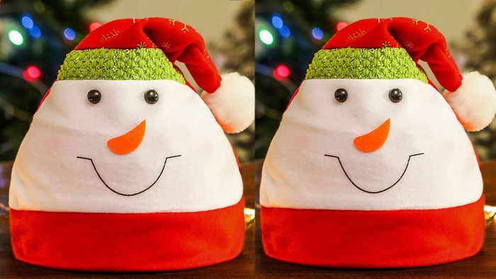 Nón Noel kiểu dáng dành cho nam giới